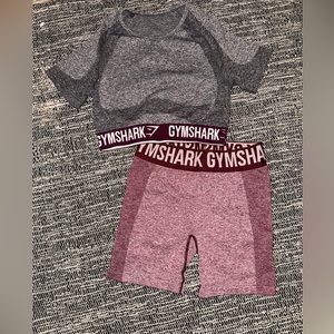 Gym Shark, small shirt and shorts set